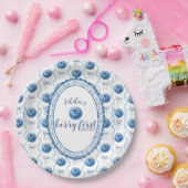 Blueberry Baby's Berry First 1st Birthday Party Pappteller (Party)