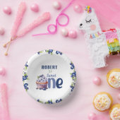 Blueberry Berry Erster Geburtstag Pappteller (Party)