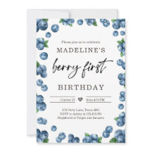 Blueberry Berry Sweet 1. Geburtstag