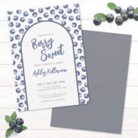 Blueberry Berry Sweet Baby Dusche