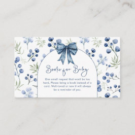 Blueberry Berry Sweet Baby Shooting Card Begleitkarte