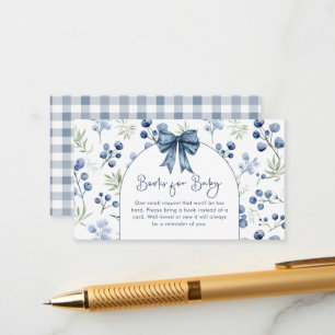 Blueberry Berry Sweet Baby Shooting Card Begleitkarte
