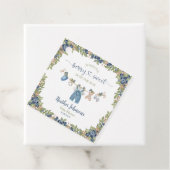 Blueberry Berry Sweet Clothesline Baby Dusche Geschenkanhänger (Beispiel)