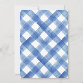 Blueberry Berry Swery Baby Dusche Einladung (Rückseite)