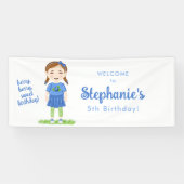 Blueberry Birthday Banner (Horizontal)