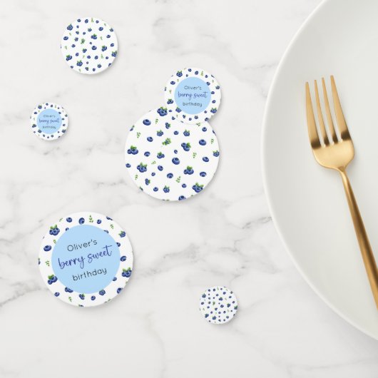 Blueberry Birthday Berry Sweet Konfetti (Gruppe)