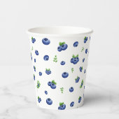 Blueberry Birthday Berry Sweet Pappbecher (Rückseite)