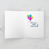 Blueberry Birthday Karte (Innenseite)