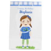 Blueberry Birthday Mittlere Geschenktüte (Rückseite)