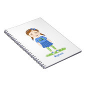 Blueberry Birthday Notizblock (Rechte Seite)