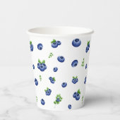 Blueberry Birthday Pappbecher (Rückseite)