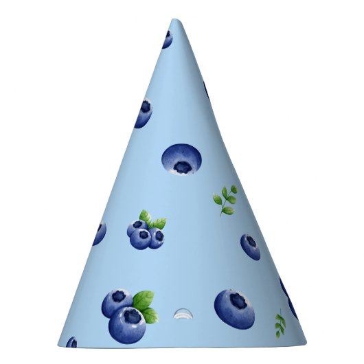 Blueberry Birthday Partyhütchen (Rechts)