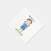 Blueberry Birthday Serviette (Ecke)
