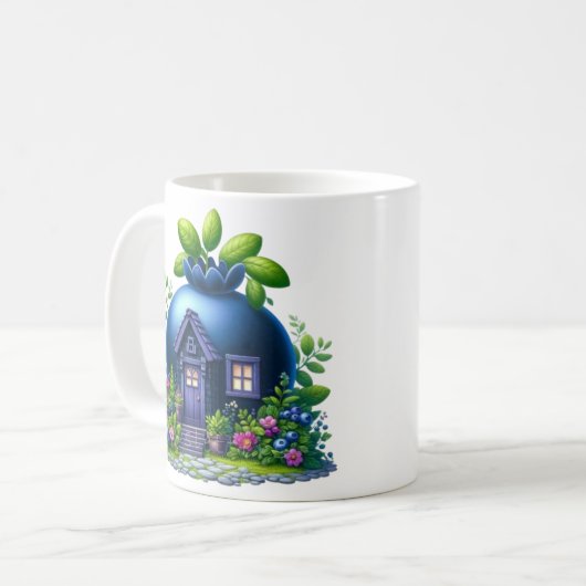 Blueberry Bliss Coffee Cup Kaffeetasse (Vorderseite Links)