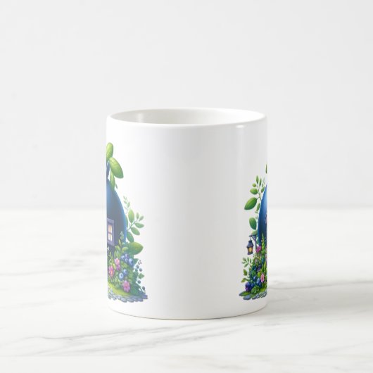 Blueberry Bliss Coffee Cup Kaffeetasse (Mittel)