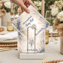 Blueberry Botanical Berry Theme 1st Birthday