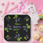 Blueberry Brunch Plate Pappteller (Party)