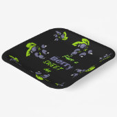 Blueberry Brunch Plate Pappteller (Gewinkelt)