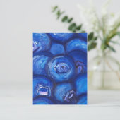 Blueberry Buckle II Postcard Postkarte (Stehend Vorderseite)