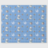 Blueberry Bunny’s erste Geburtstagsfeier! Geschenkpapier (Flach)