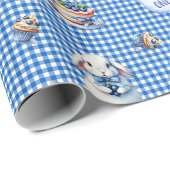 Blueberry Bunny’s erste Geburtstagsfeier! Geschenkpapier (Rolleneckpunkt)