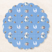 Blueberry Bunny’s erste Geburtstagsfeier! Untersetzer (Vorderseite)