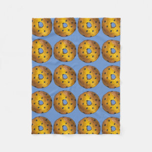 Blueberry Cake Donut Doughnut Blue Feinschmecker P Fleecedecke