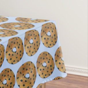 Blueberry Cake Donut Doughnut Frühstück Essen Tischdecke