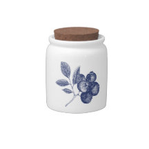 Blueberry Candy Jar