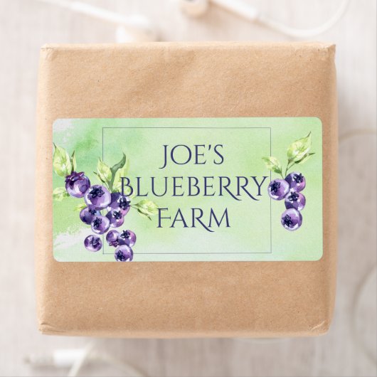 Blueberry Canning Label (Insitu)