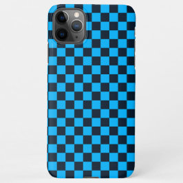 Blueberry checkered pattern iPhone 11Pro max hülle