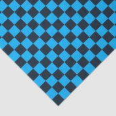 Blueberry checkered pattern seidenpapier (Ausschnitt)