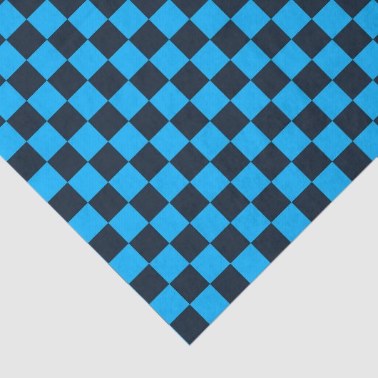 Blueberry checkered pattern seidenpapier (Ausschnitt)