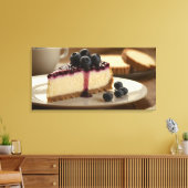 Blueberry Cheesecake Leinwanddruck (Insitu (Wohnzimmer))