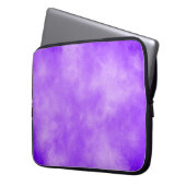 Blueberry Cloud Effect Electronics Bag Laptopschutzhülle (Vorderseite Links)
