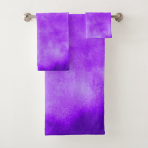 Blueberry Cloud-Effekt Badhandtuch Set