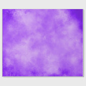 Blueberry Clouds Wrapping Paper Geschenkpapier (Flach)