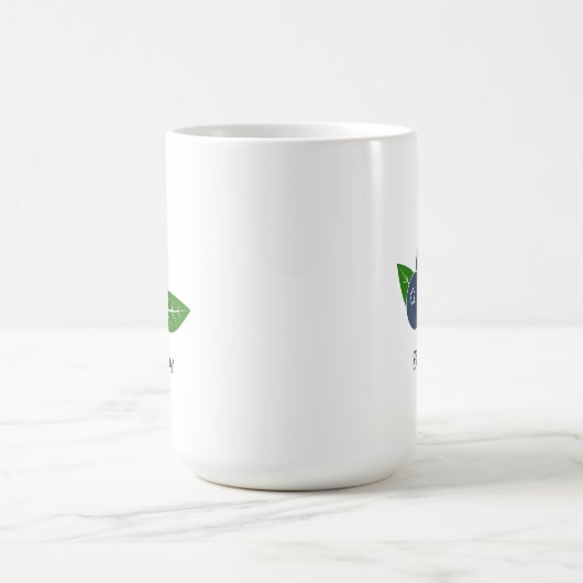 Blueberry Coffee Tasse (Mittel)