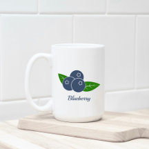Blueberry Coffee Tasse