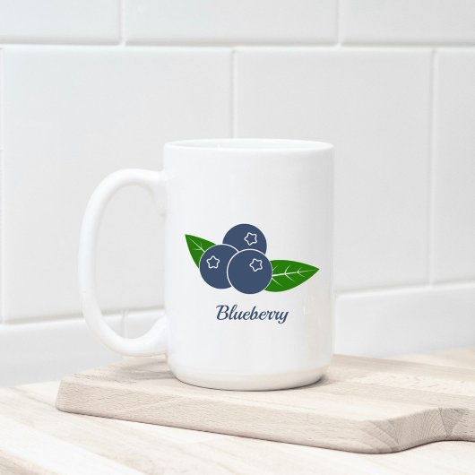 Blueberry Coffee Tasse