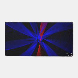 Blueberry Color Abstrakt Geometric Mouse Pad Mat Schreibtischunterlage