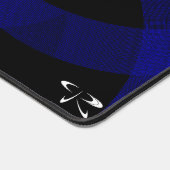 Blueberry Color Accent Geometric Gaming Mouse Pad Schreibtischunterlage (Ecke)