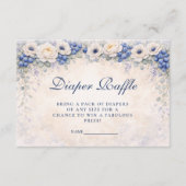 Blueberry Cottage Garden Diapper Raffle Begleitkarte (Vorderseite)