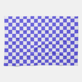 Blueberry cream checkered pattern geschirrtuch