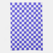 Blueberry cream checkered pattern geschirrtuch (Vertikal)