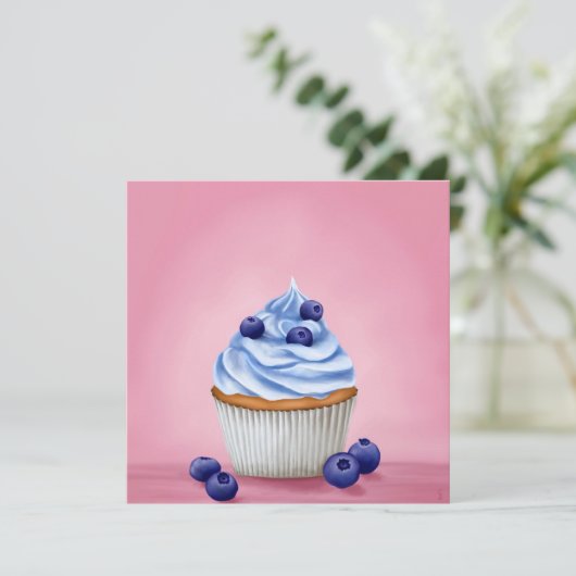 Blueberry cupcake (Stehend Vorderseite)