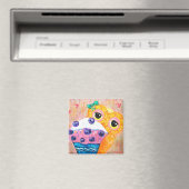 Blueberry Cupcake Liebe Magnet (In Situ (Geschirrspüler))