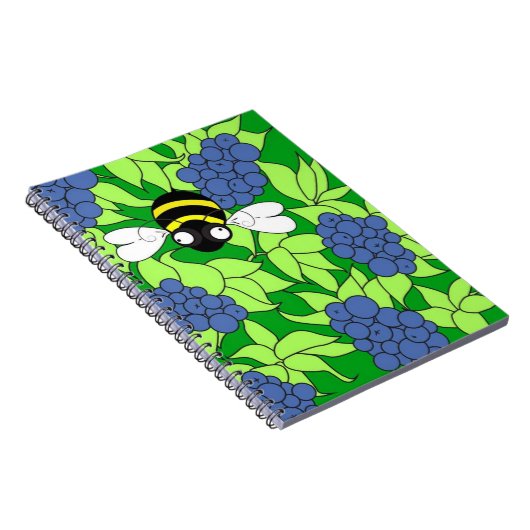 Blueberry Delight Journal Notizblock (Rechte Seite)