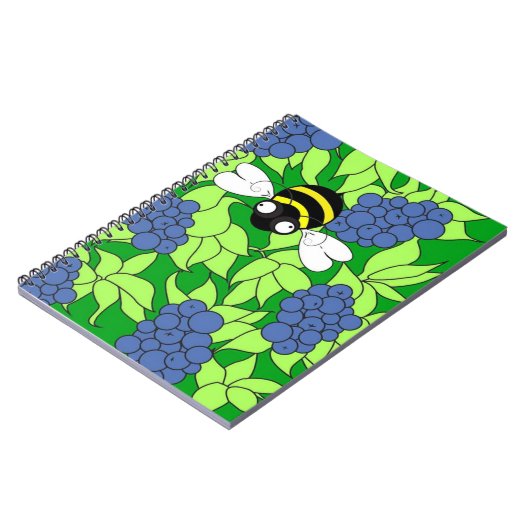 Blueberry Delight Journal Notizblock (Linke Seite)