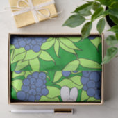 Blueberry Delight Tissue Paper Seidenpapier (Geschenk)